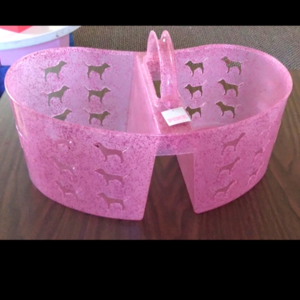 🔥2019 VS PINK EXCLUSIVE GLITTER SHOWER CADDY 🔥
